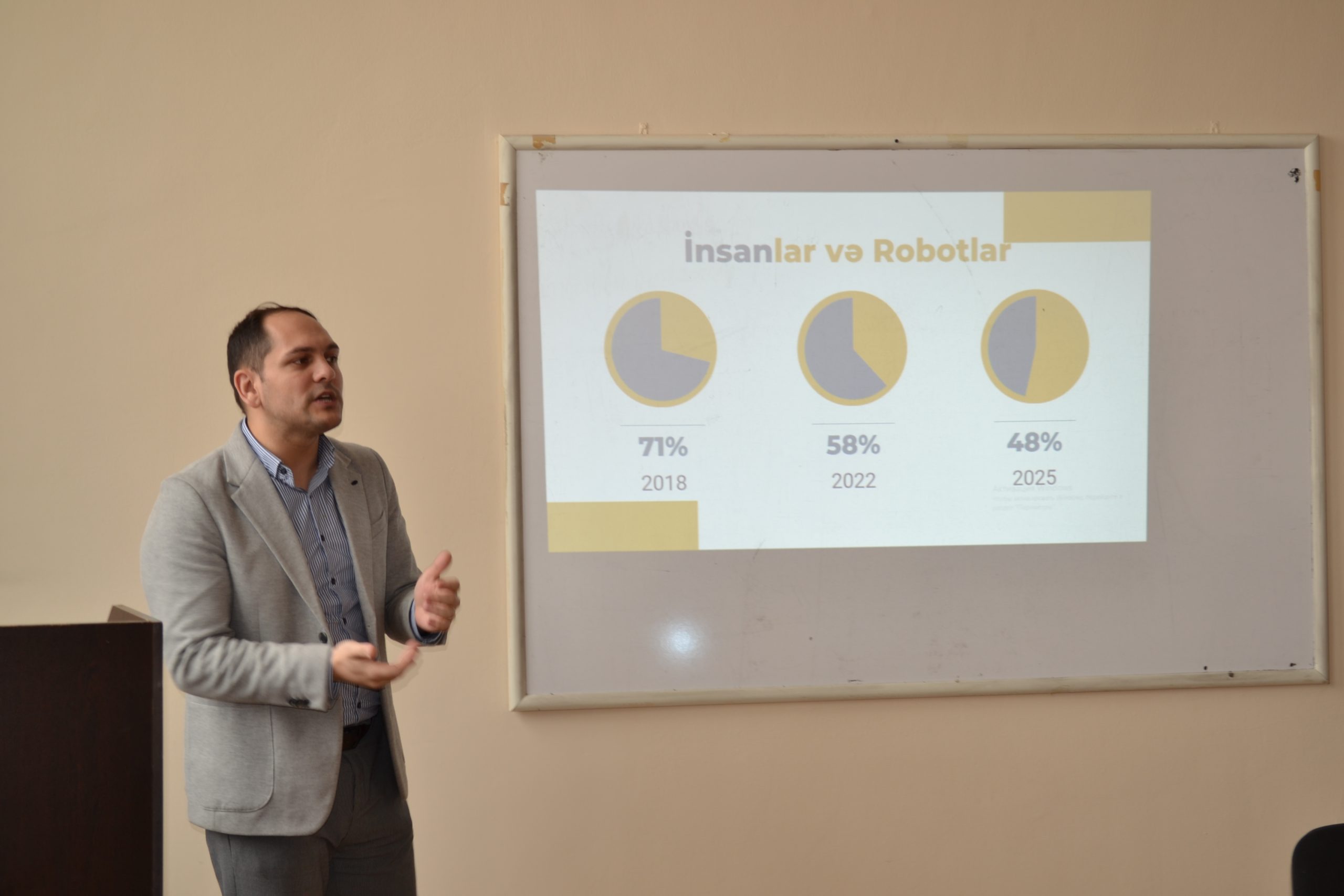The next training was organized by the Career center at the Azerbaijan Cooperation University