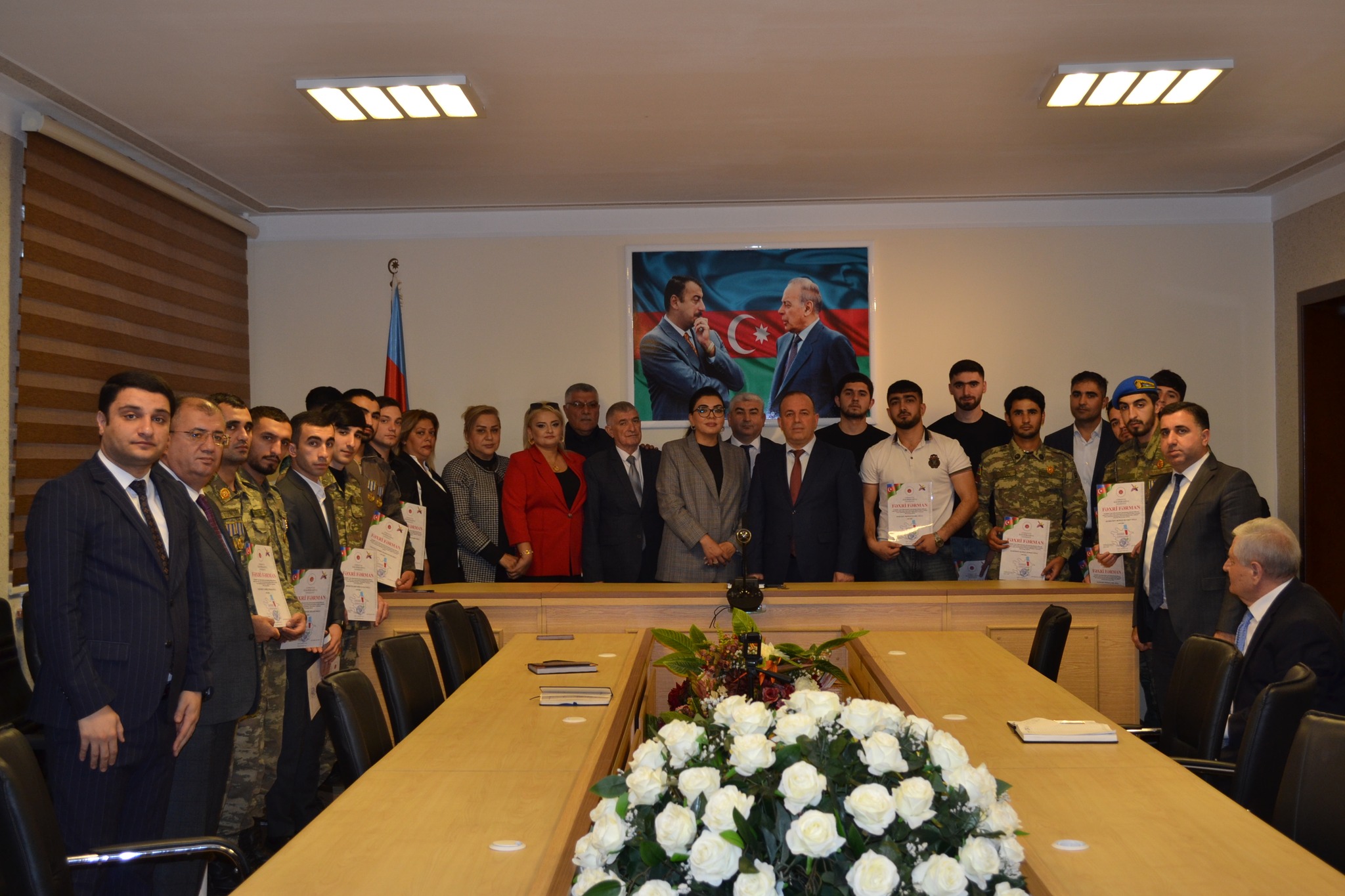 An event was held at the Azerbaijan Cooperation University on the occasion of November 8 – Victory Day.